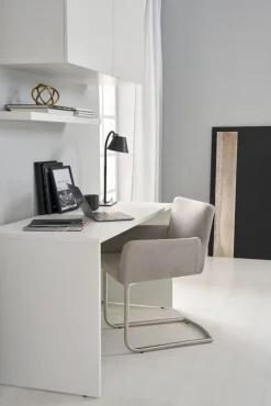 Schreibtisch Weiß 140 x 74 x 60 cm