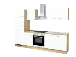 Schubladenschrank LUKE Sonoma Eiche /weiß