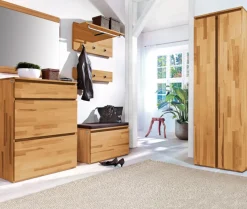 Schuhbank POUR 80 x 46 cm Kernbuche massiv