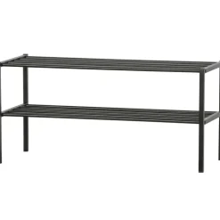 Schuhregal FERRO 85 x 40 cm schwarz