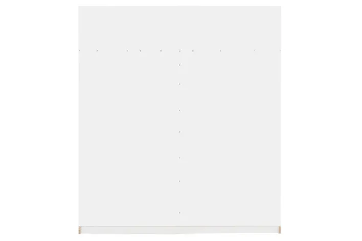 Schwebetürenschrank CHANCE 170 x 195 x 59 cm Nachbildung weiß