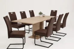 Schwingstuhl BETTY braun/schwarz