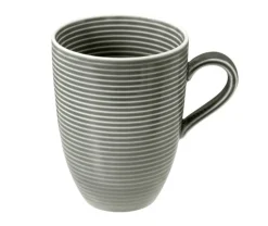 Seltmann Weiden Henkelbecher BEAT COLOR GLAZE 6er Set perlgrau