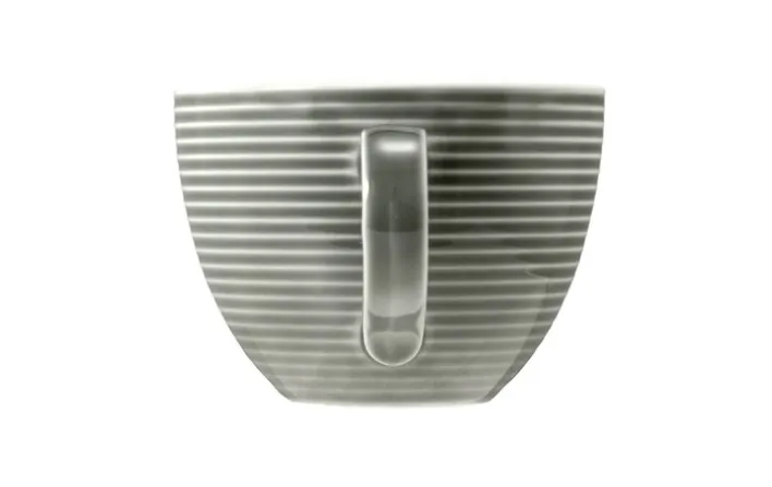 Seltmann Weiden Kaffeetasse BEAT COLOR GLAZE 6er Set perlgrau