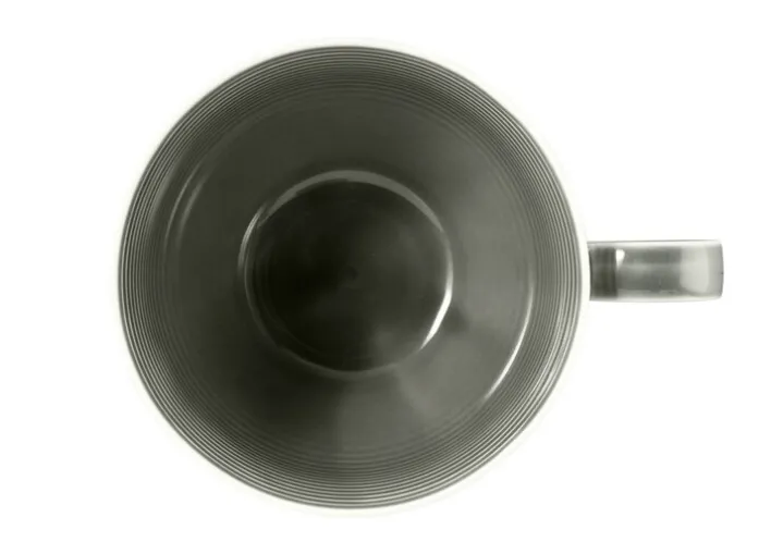 Seltmann Weiden Kaffeetasse BEAT COLOR GLAZE 6er Set perlgrau