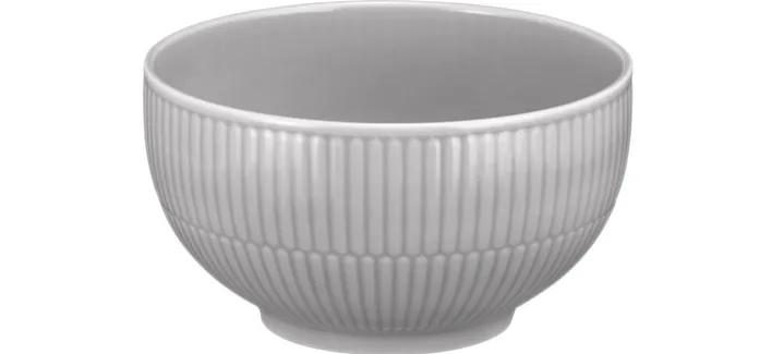 Seltmann Weiden Müslischale AMINA 2er Set Porzellan silbergrau