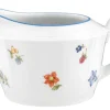 Seltmann Weiden Sauciere 500 ml SONATE NOSTALGIE Weiß mit Streublumendekor