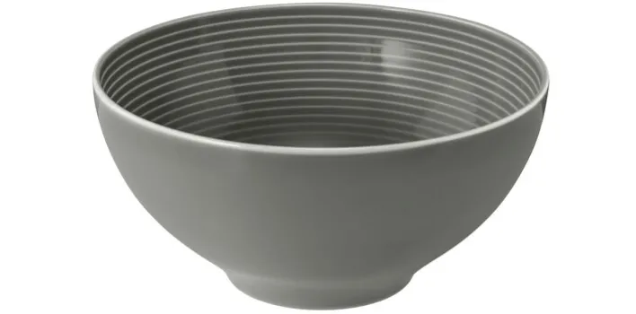 Seltmann Weiden Schale BEAT COLOR GLAZE 6er Set perlgrau