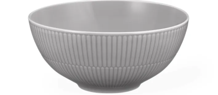 Seltmann Weiden Schüssel AMINA 21,5 cm Porzellan silbergrau