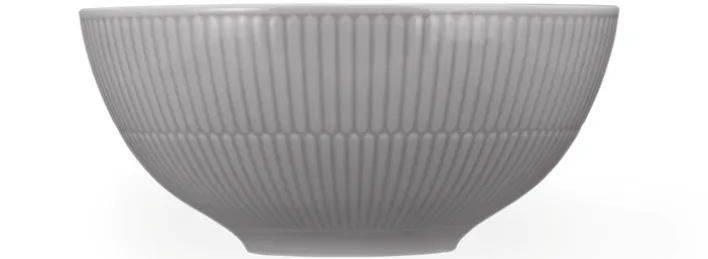 Seltmann Weiden Schüssel AMINA 21,5 cm Porzellan silbergrau