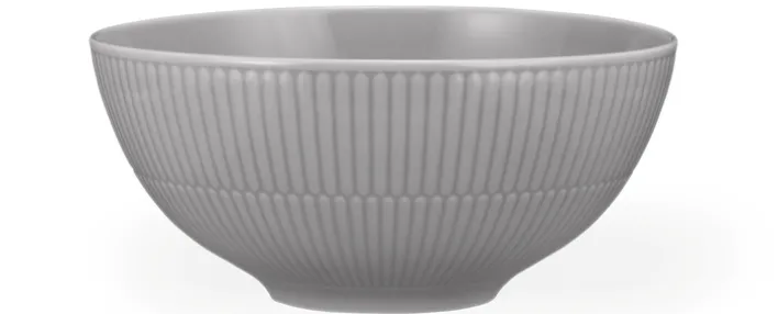 Seltmann Weiden Schüssel AMINA 21,5 cm Porzellan silbergrau