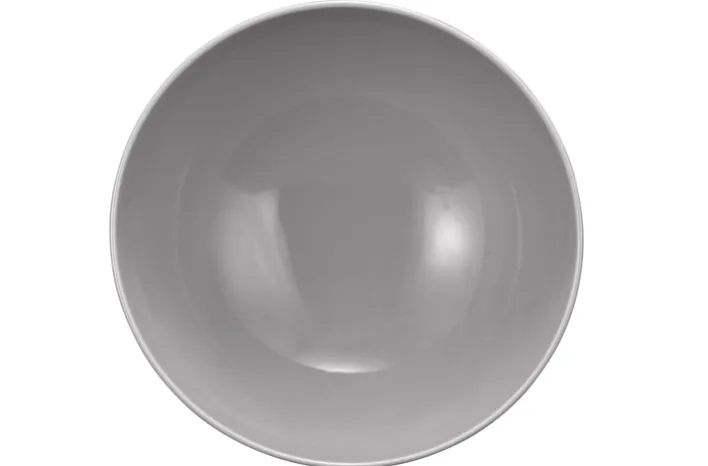 Seltmann Weiden Schüssel AMINA 21,5 cm Porzellan silbergrau