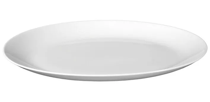 Seltmann Weiden Servierplatte oval RONDO LIANE weiß