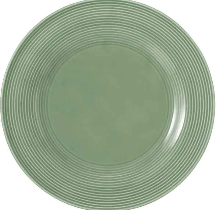 Seltmann Weiden Speiseteller BEAT COLOR GLAZE 6er Set salbeigrün