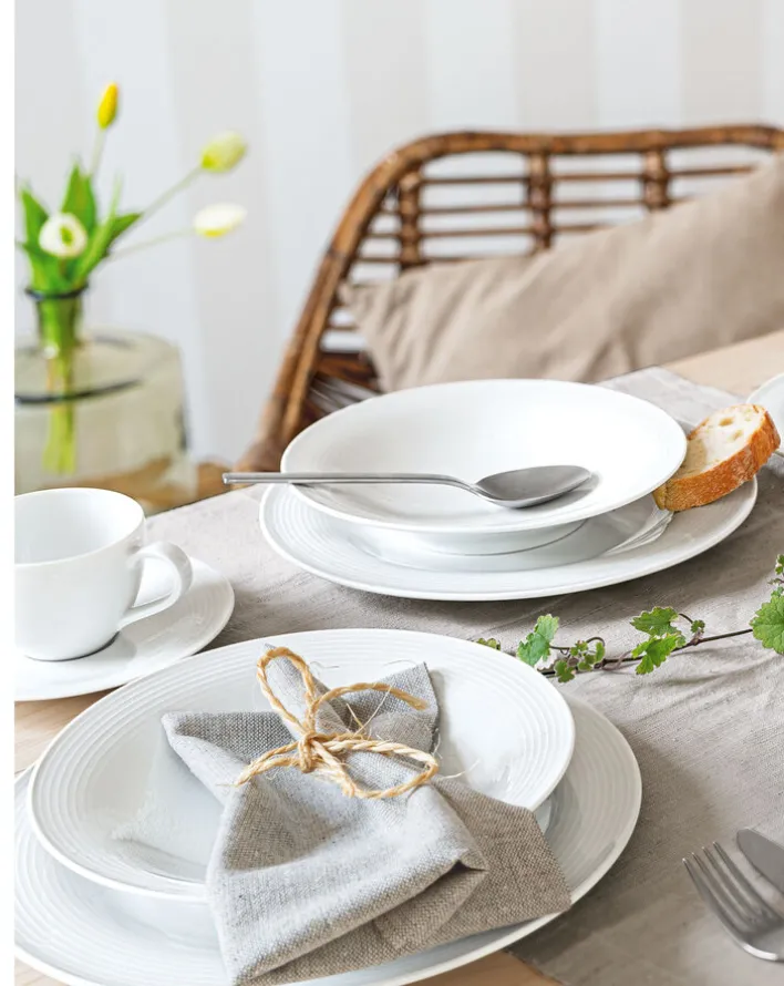 Seltmann Weiden Tafelservice BEAT 12-teilig weiß