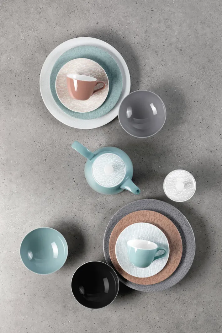 Seltmann Weiden Tasse FASHION ELEGANT 240 ml Porzellan grau