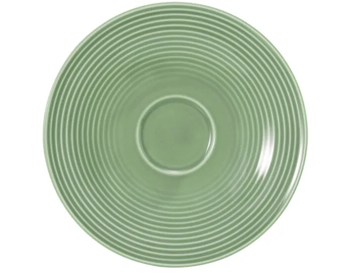 Seltmann Weiden Untertasse BEAT COLOR GLAZE 6er Set salbeigrün