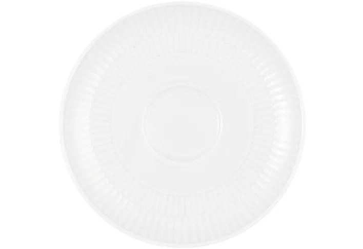 Seltmann Weiden Untertasse AMINA 6er Set Porzellan weiß