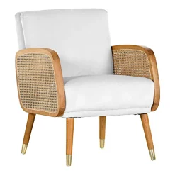 Sessel GLORIA Rattan Natur /weiß