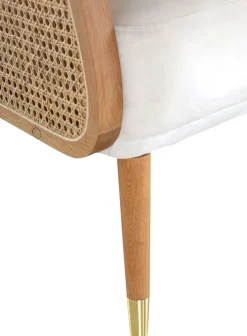 Sessel GLORIA Rattan Natur /weiß