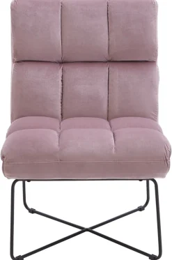 Sessel MATCH Stoffbezug rosa