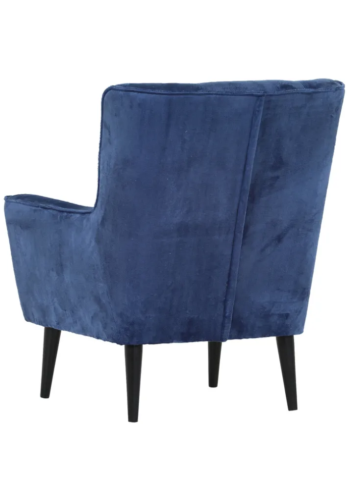 Sessel MEGGY 77 x 93 cm petrol/schwarz