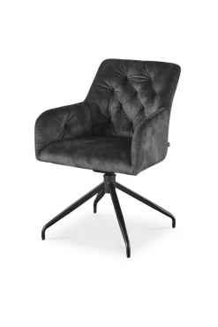 set one by Musterring Armlehnstuhl YONKERS anthrazit/schwarz