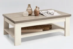 set one by Musterring Couchtisch YORK 110x70 cm Pino Aurelio /Eiche Nelson