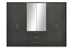 set one by Musterring Drehtürenschrank HENDERSON grau