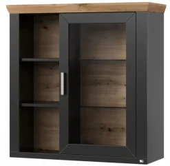 set one by Musterring Hängeschrank YORK 21 anthrazit /Eiche Artisan