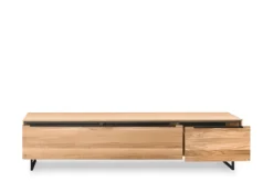 set one by Musterring Lowboard Jackson 210 x 51 cm Eiche massiv/Eiche furniert