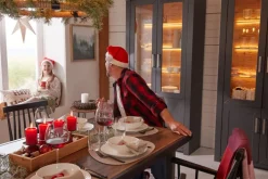 set one by Musterring Vitrine YORK 17 anthrazit /Eiche Artisan