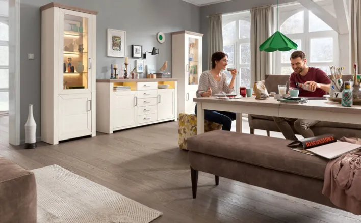 set one by Musterring Vitrine YORK 01