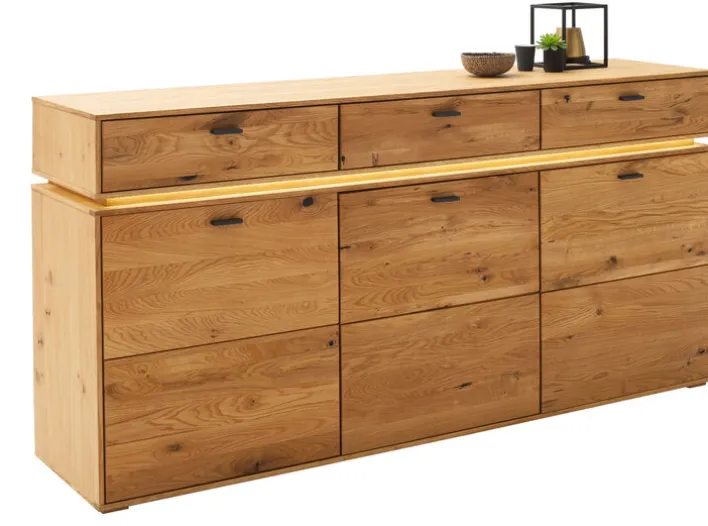 Sideboard COMO 183 x 90 cm Wildeiche
