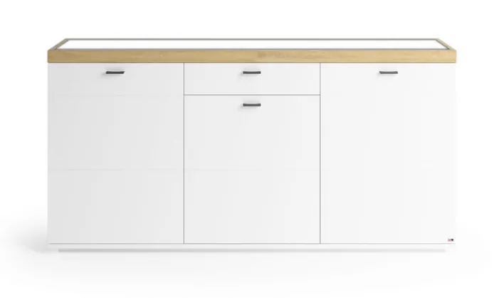 Sideboard LANCASTER 180 x 91 cm Eiche Artisan