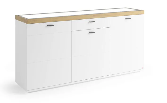 Sideboard LANCASTER 180 x 91 cm Eiche Artisan