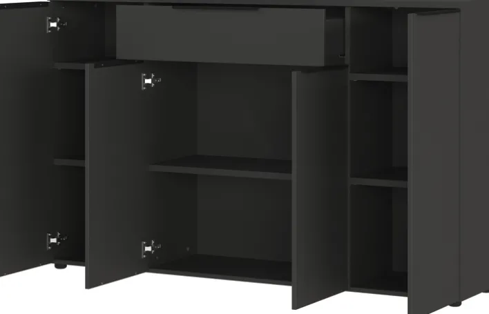 Sideboard LORENZ 161x101x40 cm graphit
