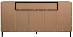 Sideboard NOLA 180 x 90 cm Artisan Oak-Dekor/schwarz