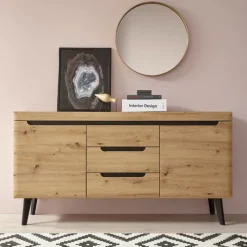 Sideboard TORGE 160 cm Artisan Eiche-Dekor