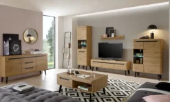 Sideboard TORGE 160 cm Artisan Eiche-Dekor