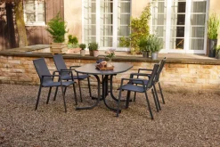siena GARDEN Klapptisch Garten PACO 140 x 90 cm darkstone