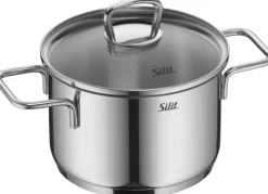 Silit Topfset ALICANTE 4-teilig Edelstahl silberfarbig