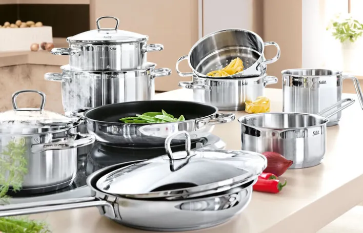 Silit Topf-Set TOSKANA 10-teilig Edelstahl 18/10