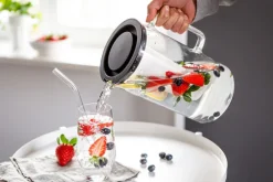 SIMAX Krug 2500 ml transparent/ schwarz