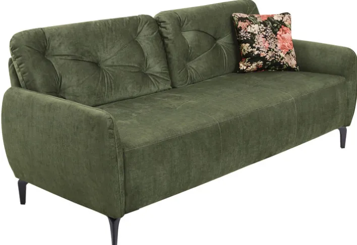 Sofa 3-Sitzer VENTA dunkelgrün