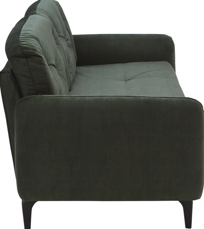 Sofa 3-Sitzer VENTA dunkelgrün