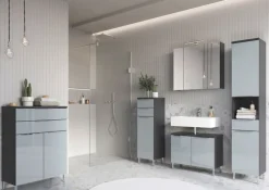 Spiegelschrank CORUS 76 x 71 cm Graphit