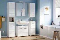 Spiegelschrank LINUS 60 x 70 cm weiß