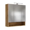 Spiegelschrank LIVORNO 60 x 64 cm Wotan Eiche