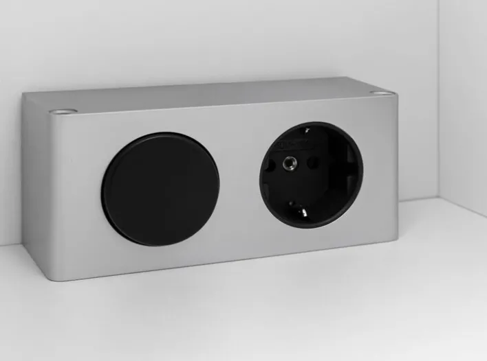 Spiegelschrank LIVORNO 60 x 64 cm Wotan Eiche